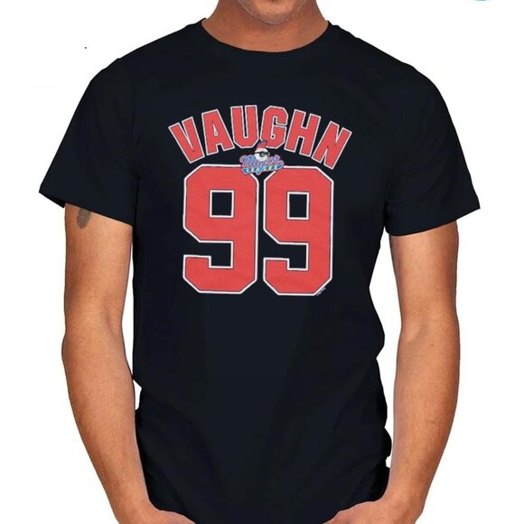 Major League Ricky Vaughn 99 Baseball Movie Fan Gift Graphic Sports T-shirt159 - Picture 1 of 5
